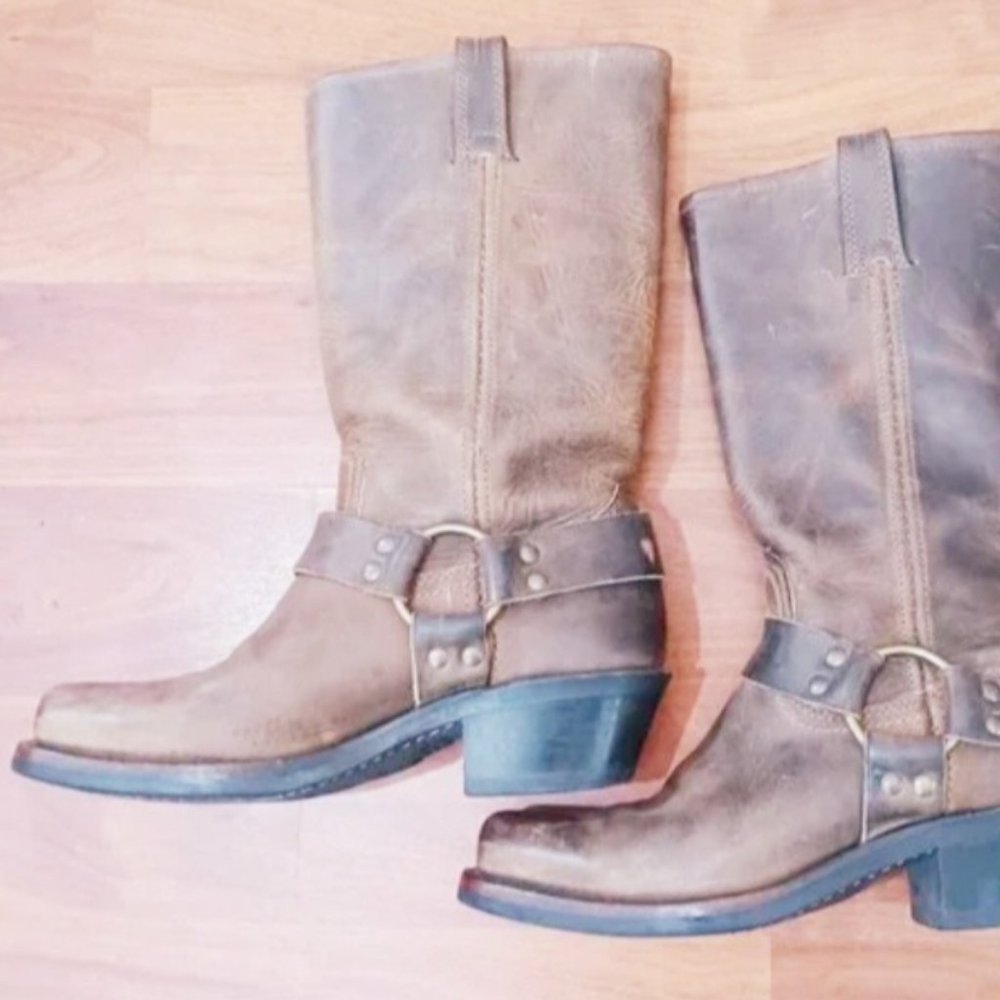 Frye Harness Boot 12R Size 7